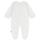 Baby Boys Navy Blue Logo Babygrow, 1, hi-res