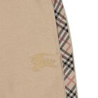 Beige Check Logo Baby Joggers, 1, hi-res