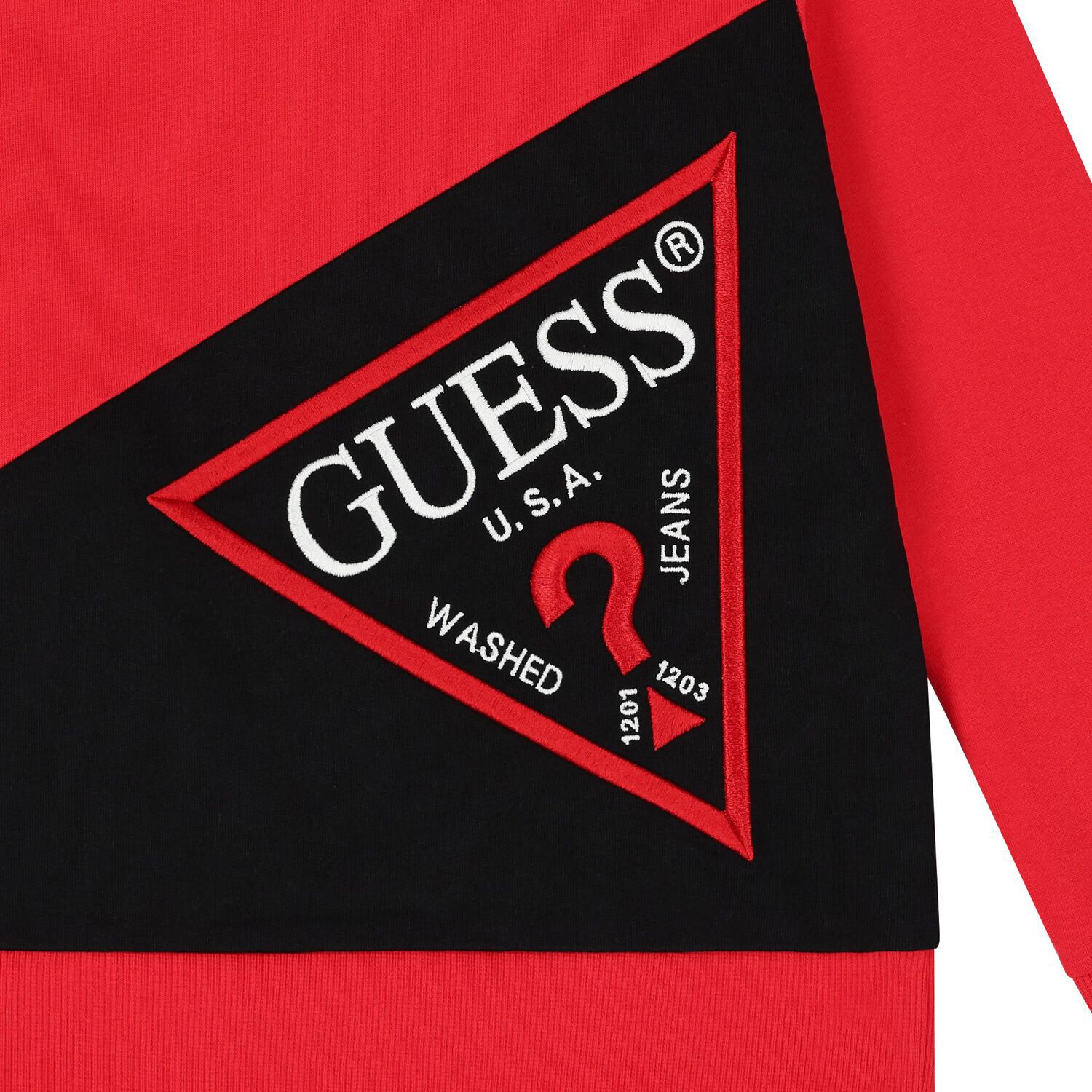 Boys Red Logo Sweatshirt, 1, hi-res image number null