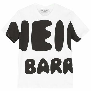 Boys White Logo T-Shirt
