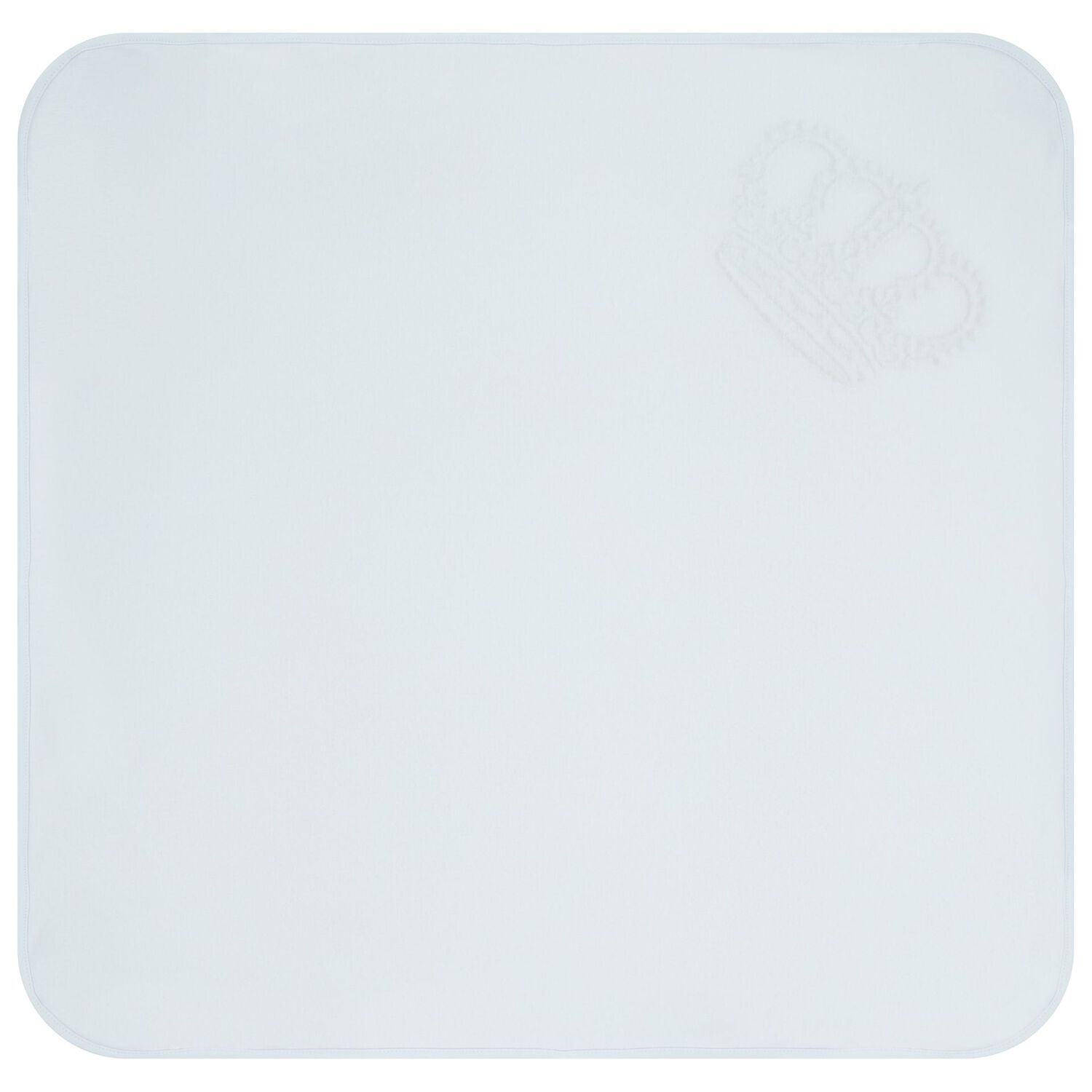 Baby Boys Blue Crown Blanket & Hat Set , 2, hi-res image number null