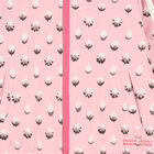 سترة رياضية بسحاب باللون الوردى للبنات, 1, hi-res