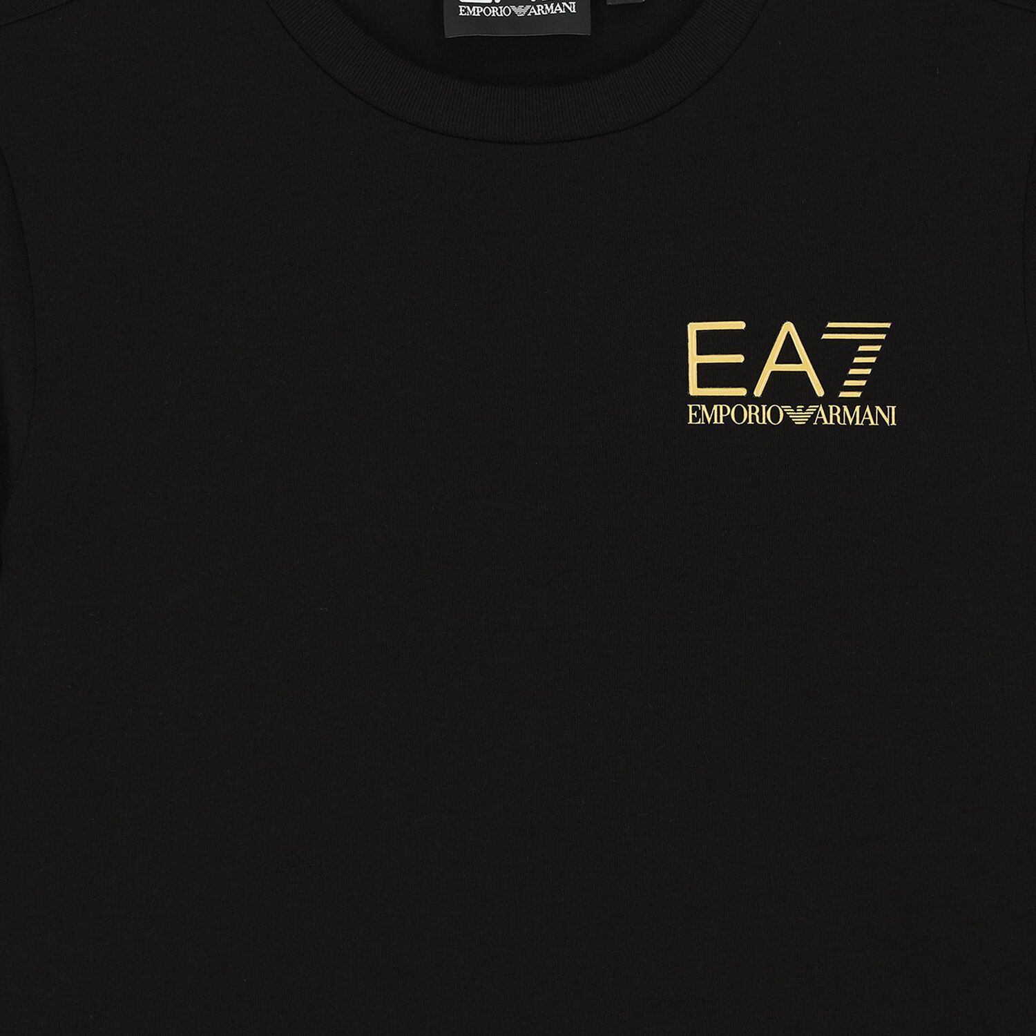 Boys Black Logo Long Sleeve Top, 2, hi-res image number null