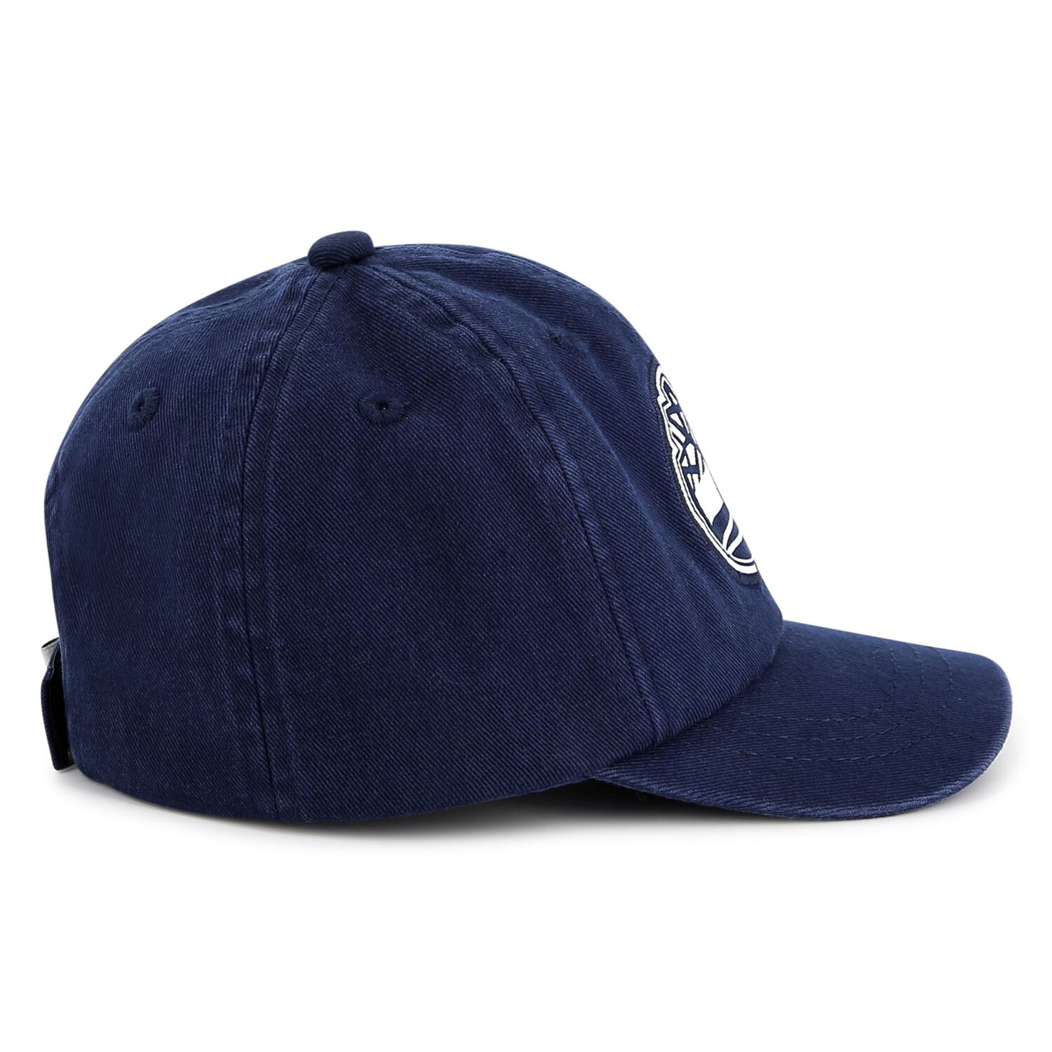 Younger Boys Navy Blue Logo Cap, 1, hi-res image number null