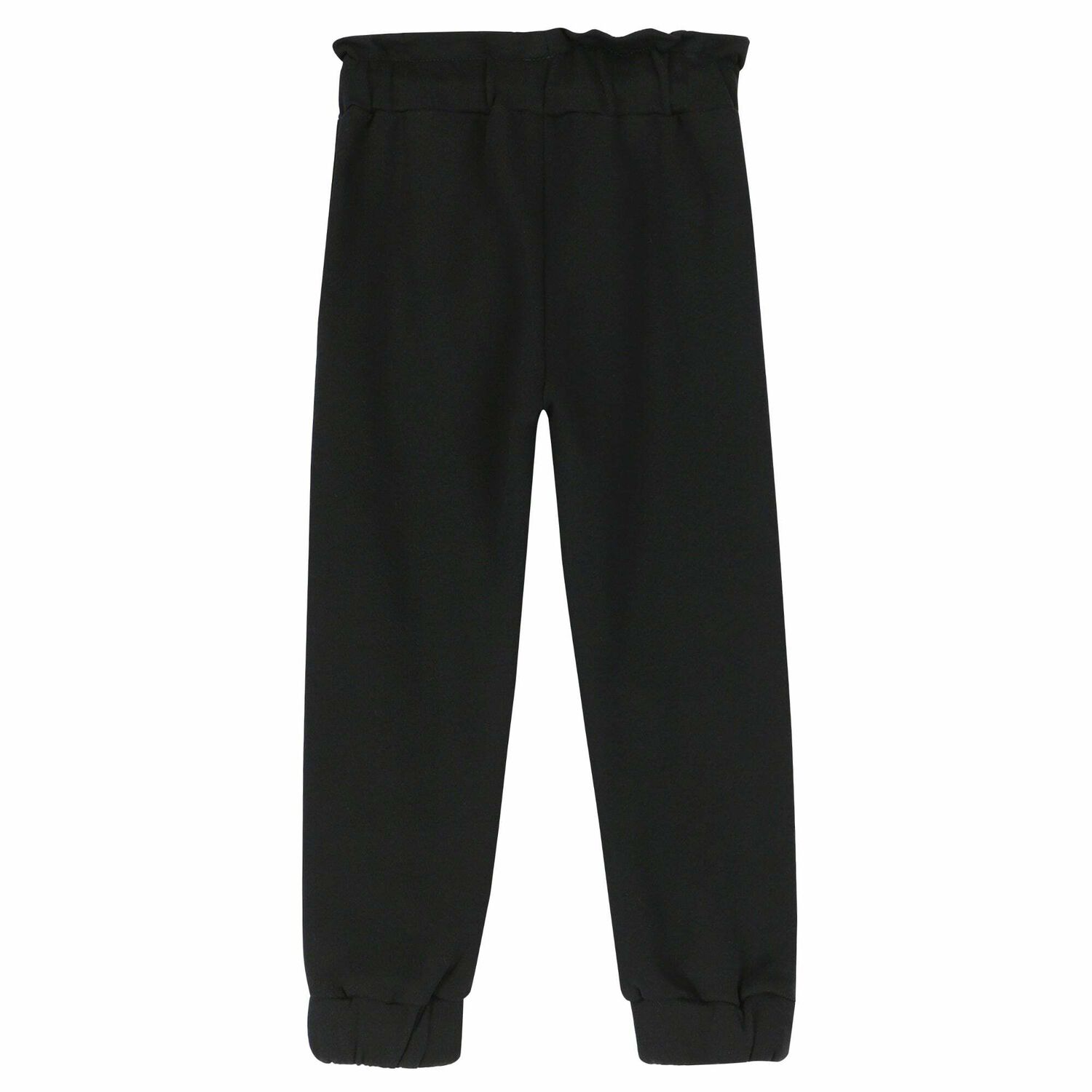 Girls Black Logo Joggers, 1, hi-res image number null