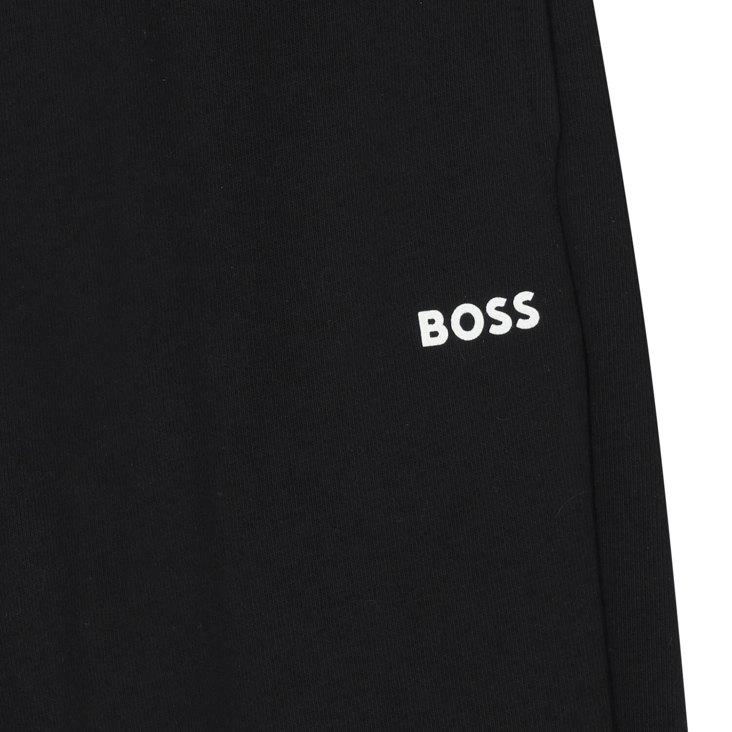 Boys Black Logo Joggers, 1, hi-res