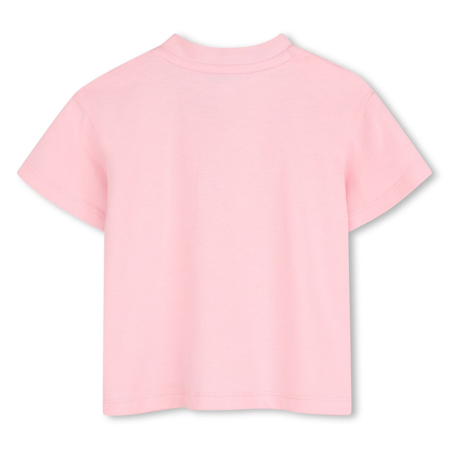 Younger Girls Pink Logo T-Shirt, 1, hi-res