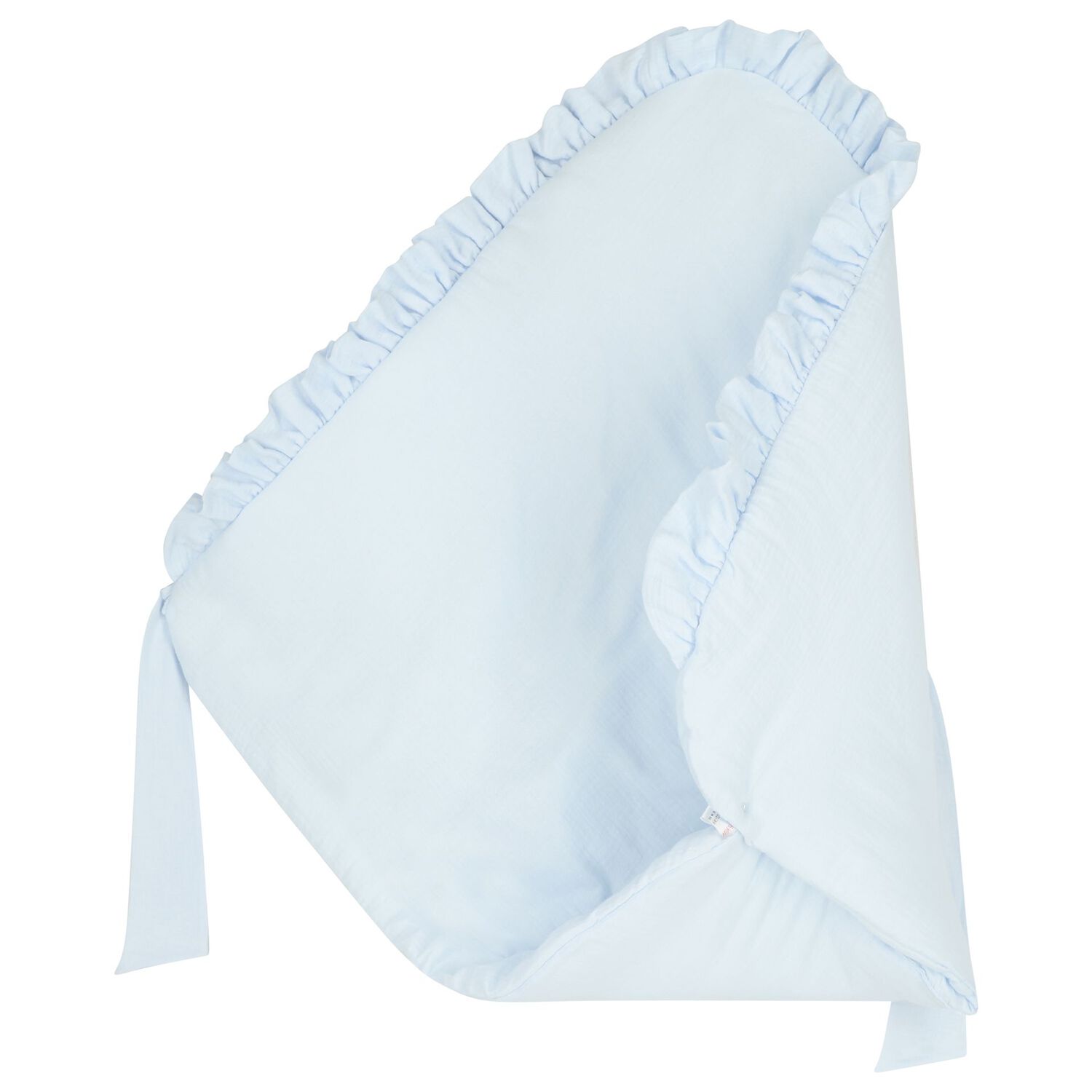 Baby Girls Blue Ruffled Nest, 1, hi-res image number null