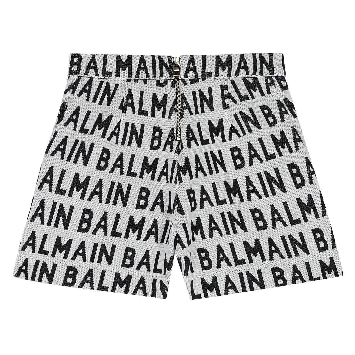 شورت بالشعار باللون الرمادي للبنات, 1, hi-res image number null