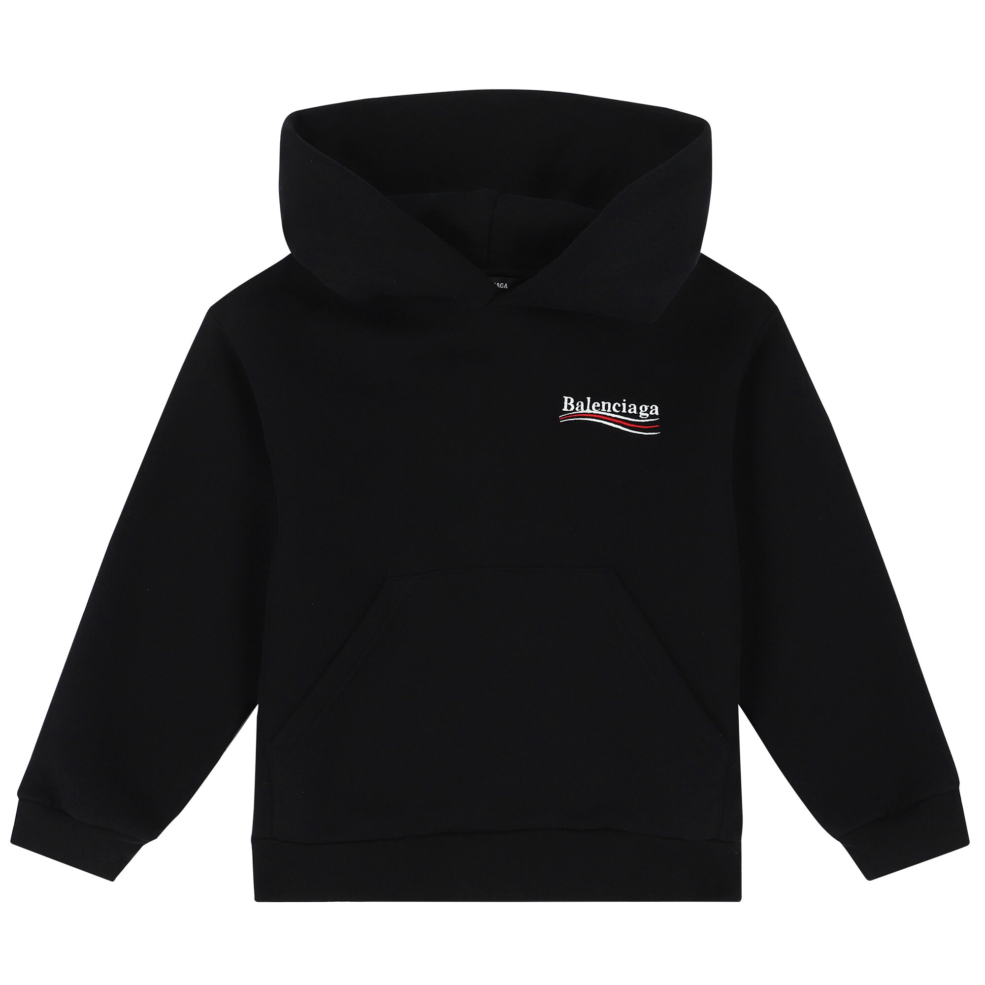 Balenciaga logo hoodie black outlet