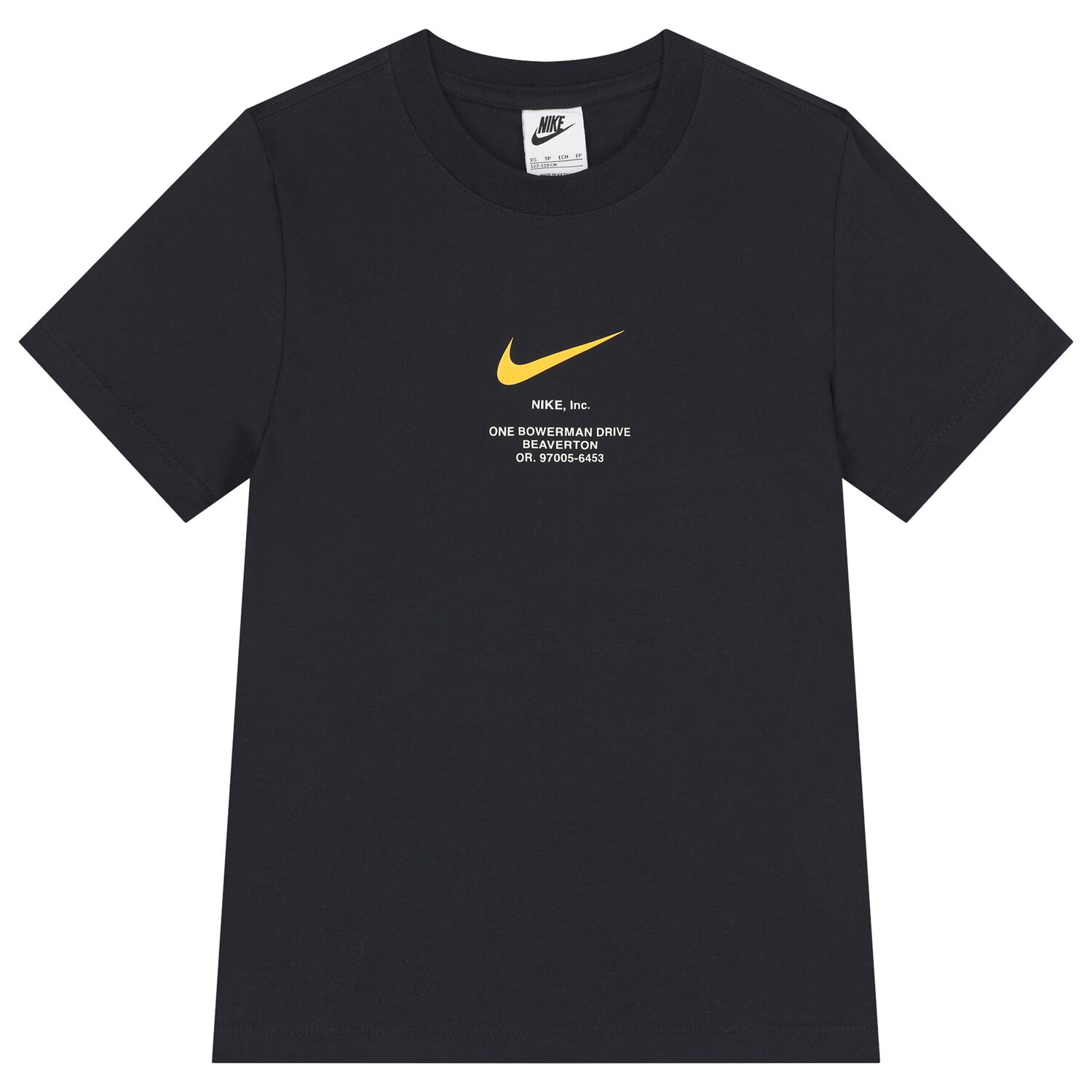 Boys Navy Blue Logo T-Shirt, 2, hi-res