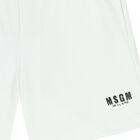 White Logo Shorts, 1, hi-res