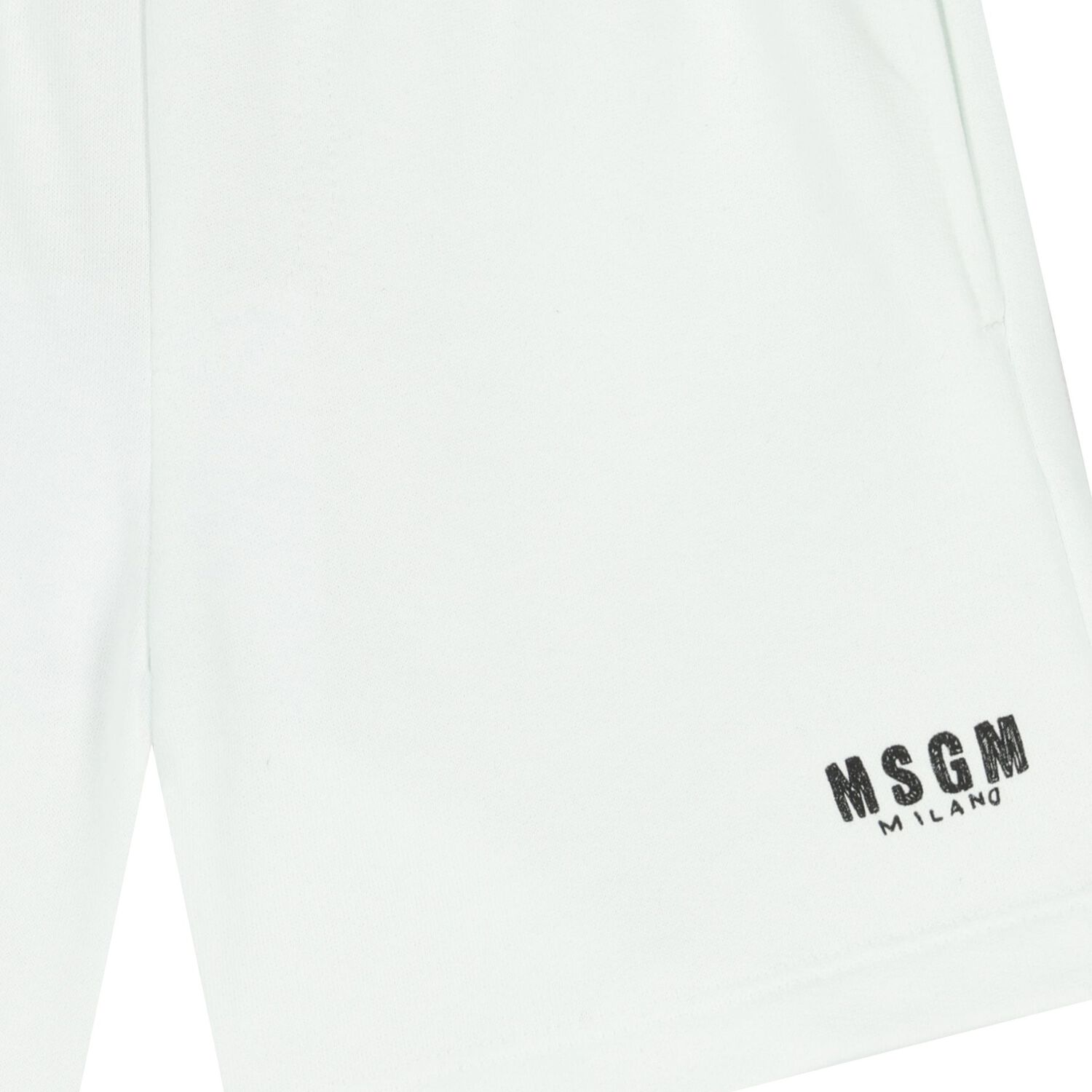 White Logo Shorts, 1, hi-res