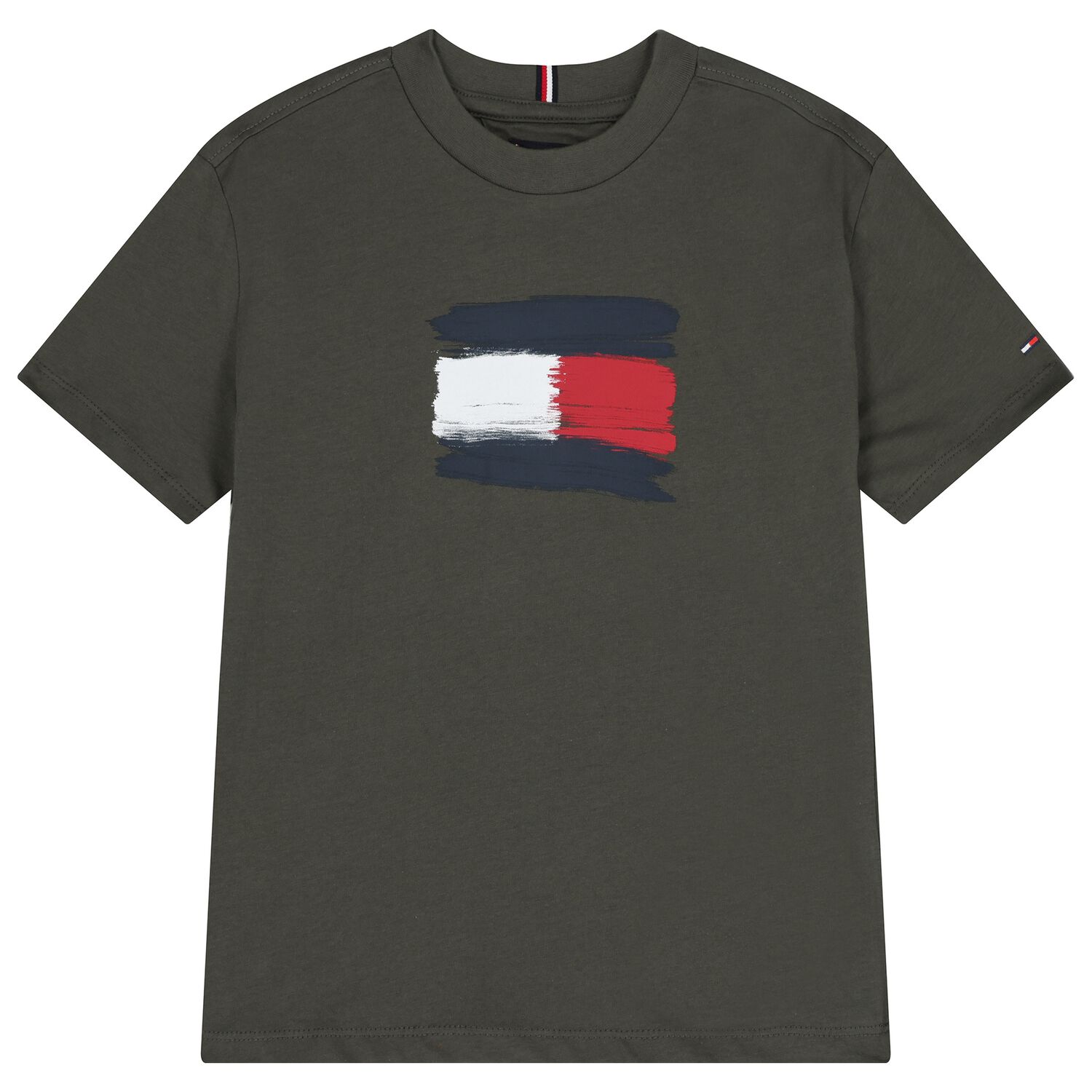 تي شيرت بشعار أخضر للأولاد, 2, hi-res