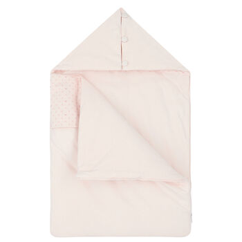 Ivory & Pink Logo Baby Nest