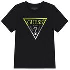 تيشيرت اولا بالشعار باللون الاسود , 4, hi-res