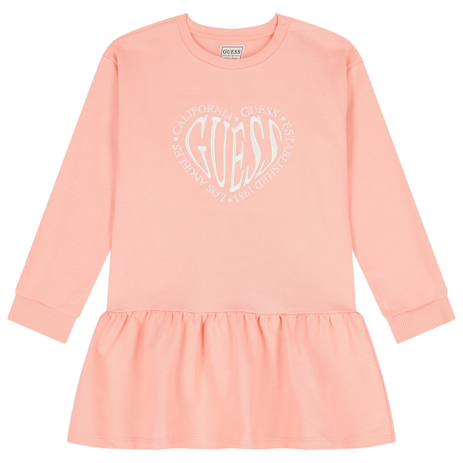 فستان بناتي بشعار وردي, 2, hi-res image number null