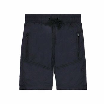 Boys Black Logo Shorts
