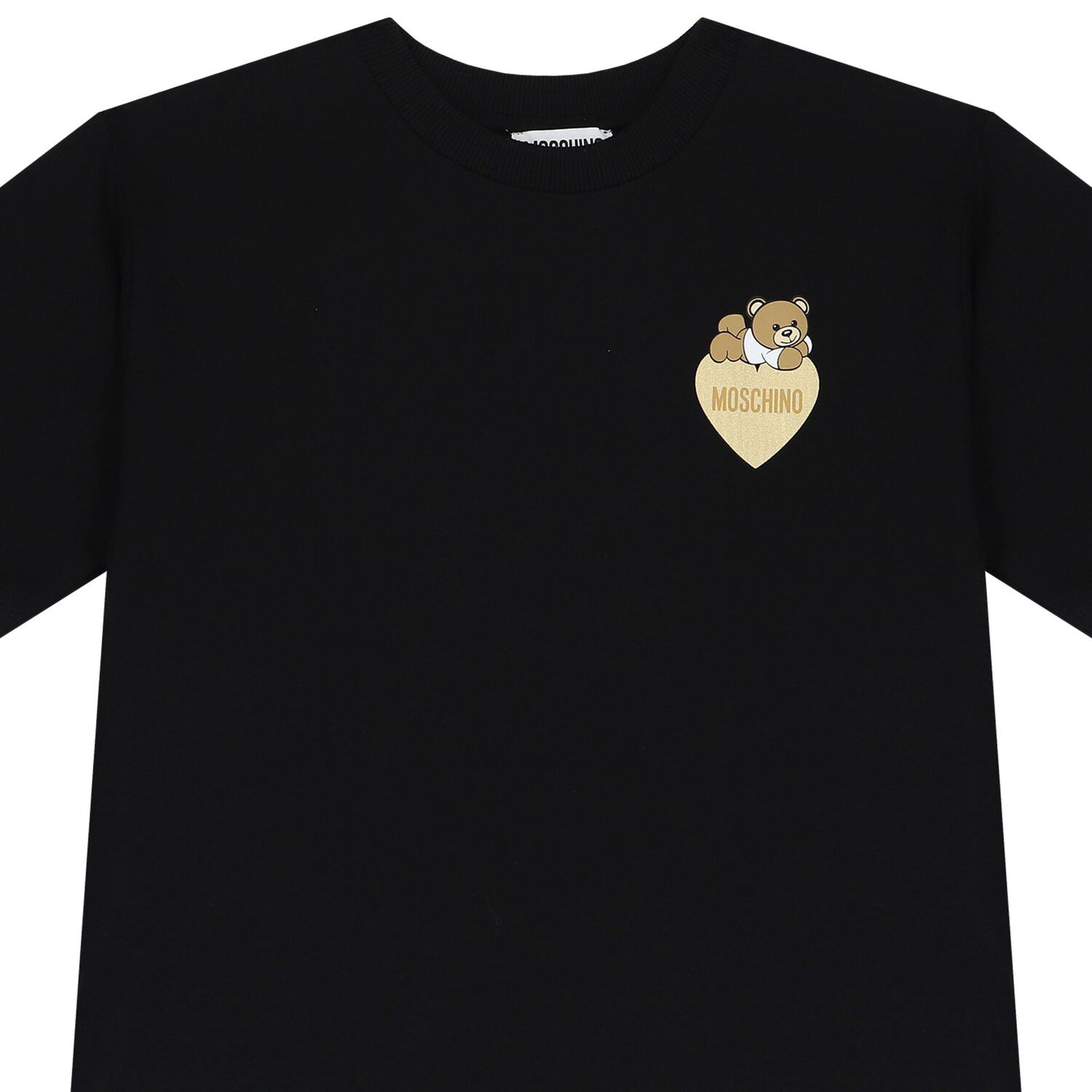 تيشيرت أولاد بشعار تيدي باللون الأسود, 2, hi-res image number null