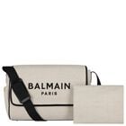 Beige Logo Baby Changing Bag, 1, hi-res