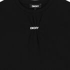 Girls Black Logo T-Shirt, 1, hi-res