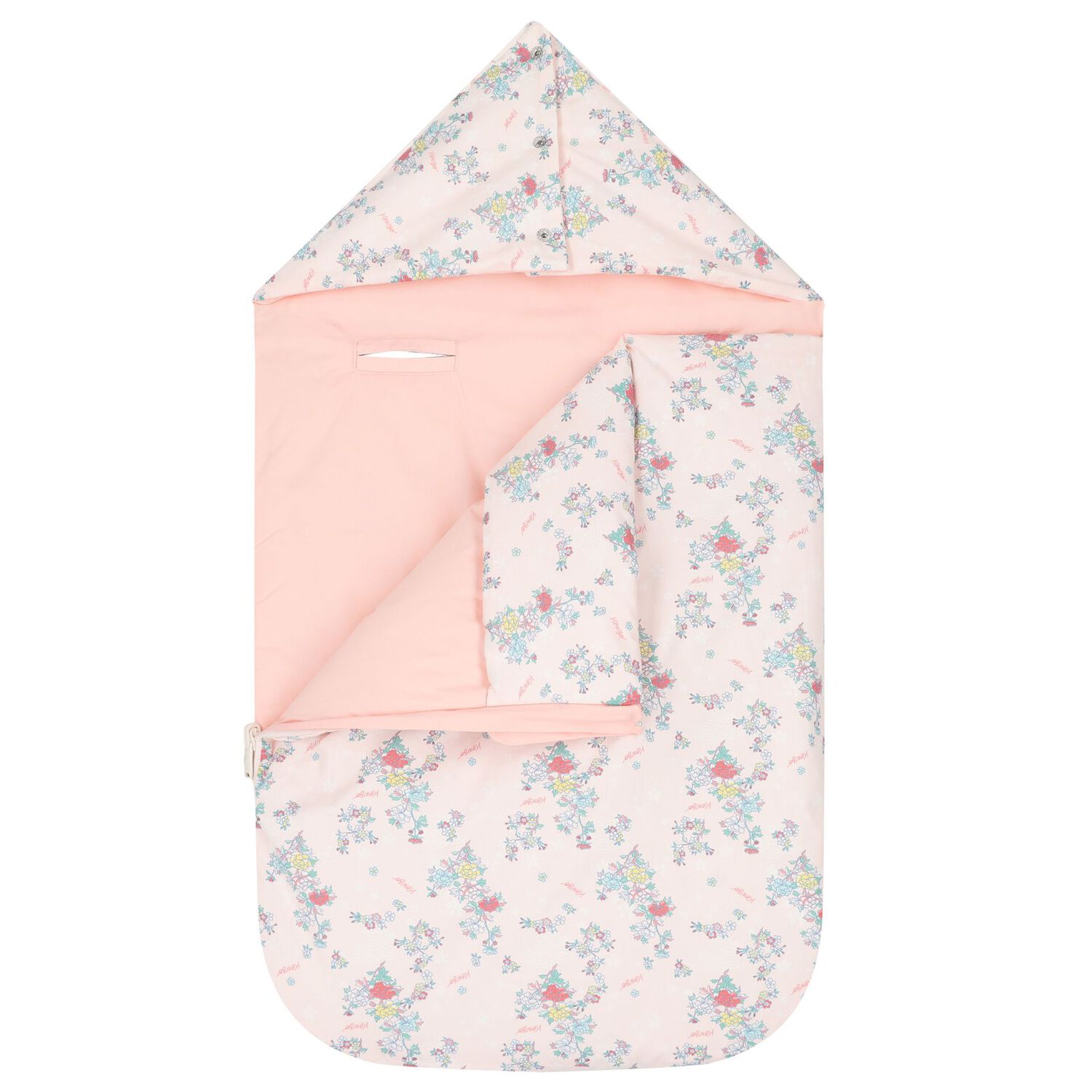 Baby Girls Pink Logo Nest, 1, hi-res