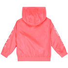 Girls Neon Pink Reversible Jacket, 1, hi-res