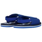 Boys Blue Velcro Sandals, 3, hi-res