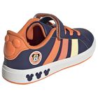 Boys Navy Blue Disney Grand Court Trainers, 1, hi-res