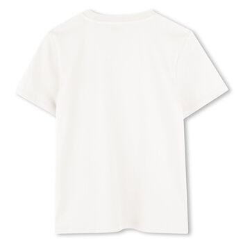 Boys White Logo T-Shirt