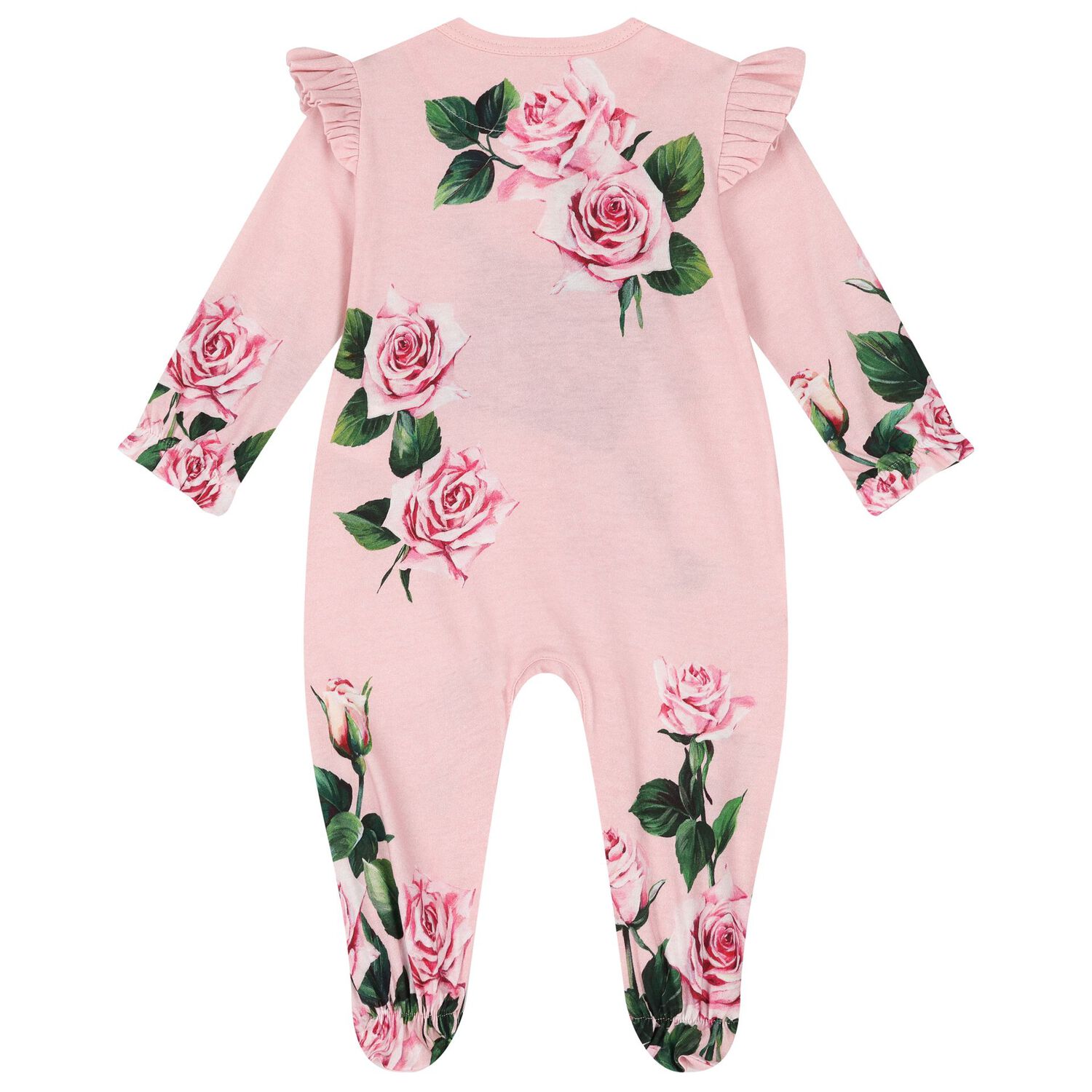 Baby Girls Pink Rose Babygrow Gift Set, 1, hi-res