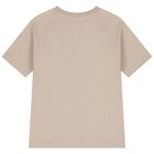 Boys Khaki Logo T-Shirt, 1, hi-res