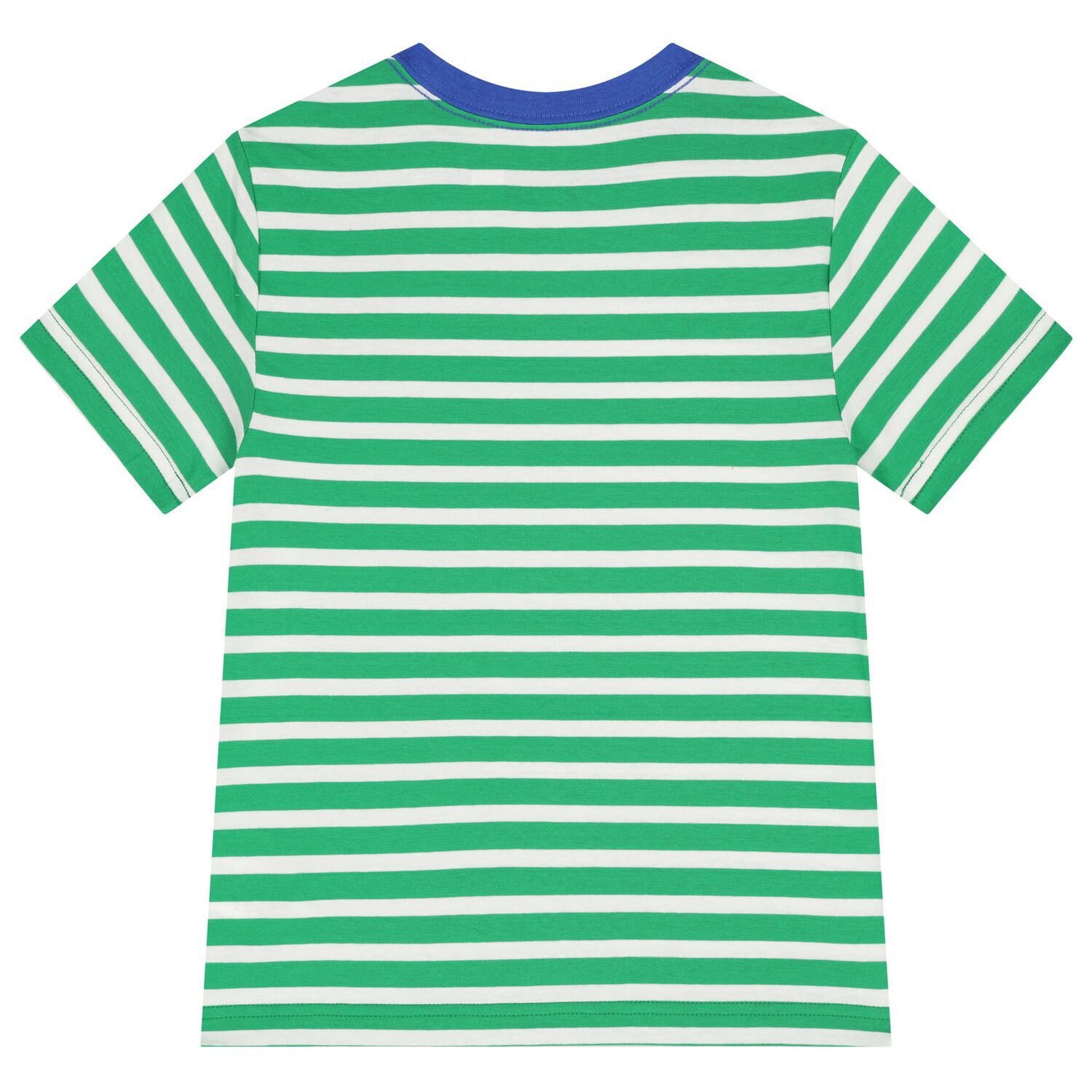 Boys White & Green Logo T-Shirt, 1, hi-res