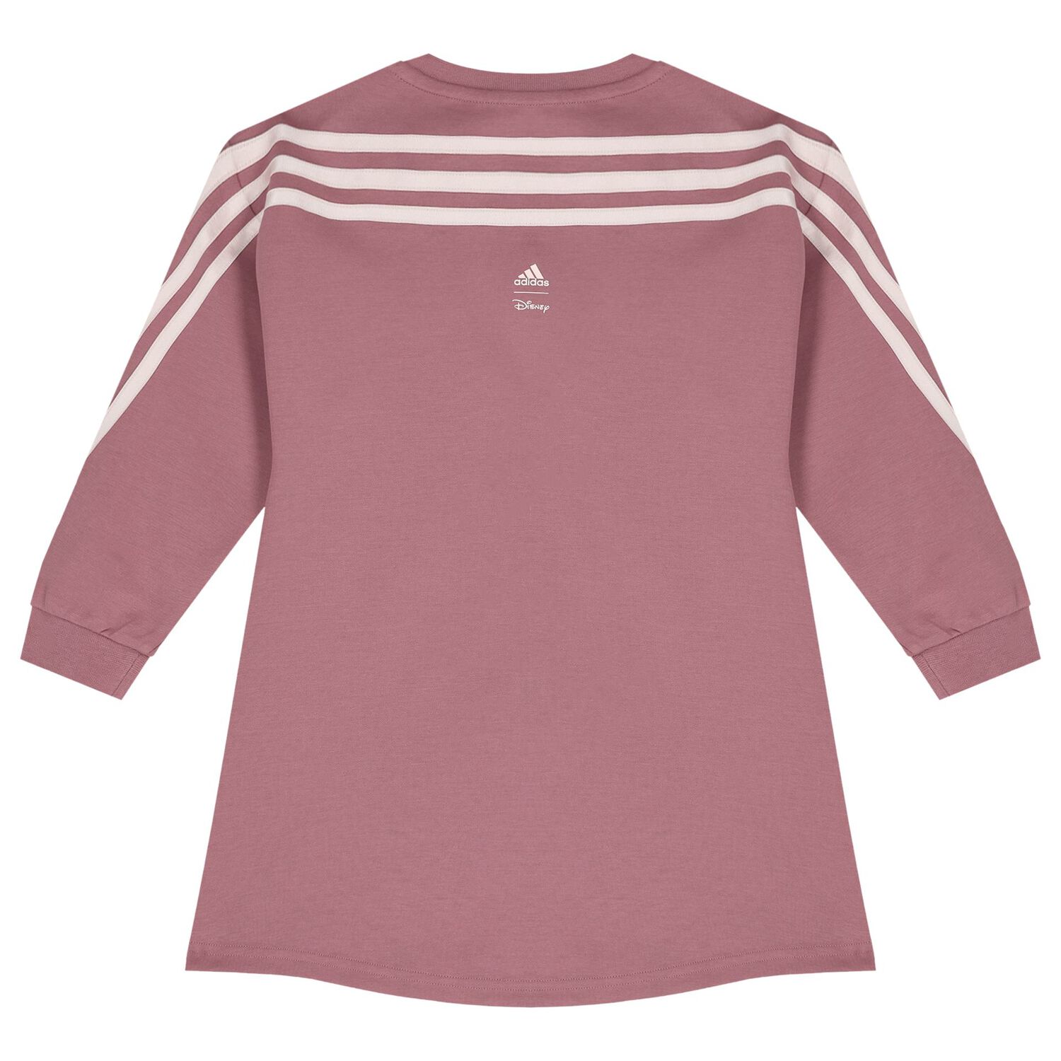 Girls Pink Minnie Mouse Logo Sweatshirt Dress, 1, hi-res image number null