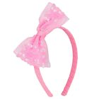 حذاء بنات بالشعار باللون العاجي والزهري, 1, hi-res