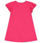 Girls Pink Dress & Bag Set, 1, hi-res