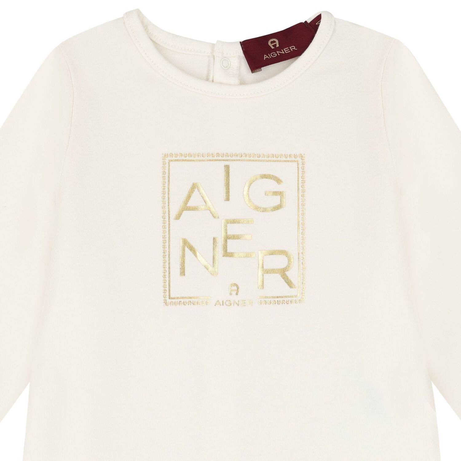 أفرول بالشعار باللون العاجي, 1, hi-res