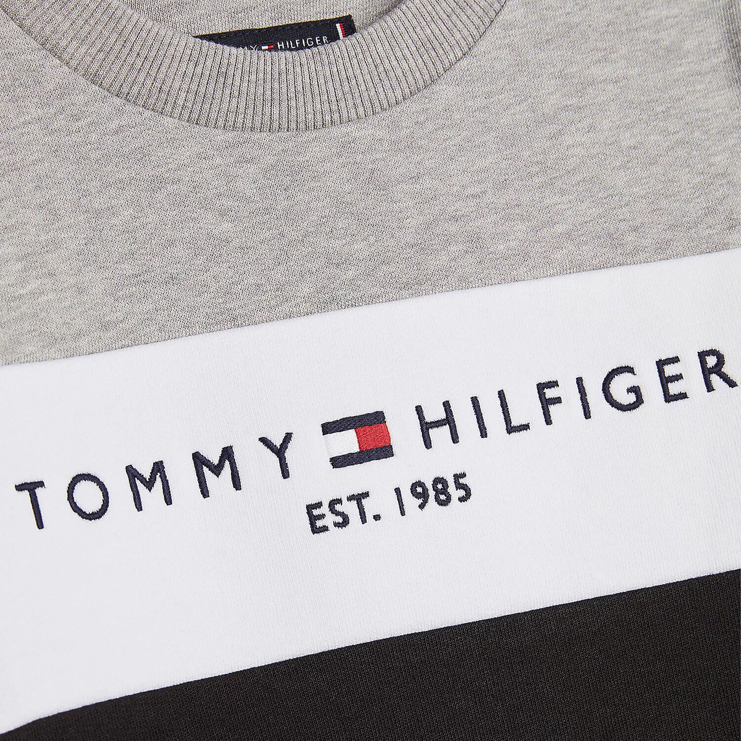 Boys Black & Grey Logo Tracksuit, 1, hi-res