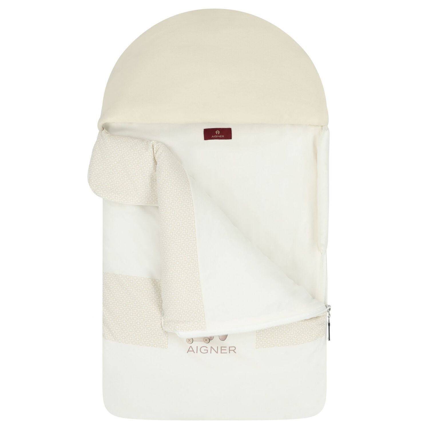 مدس اطفال بشعار تيدى بير باللون العاجى والبيج, 1, hi-res