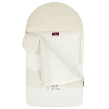 مدس اطفال بشعار تيدى بير باللون العاجى والبيج