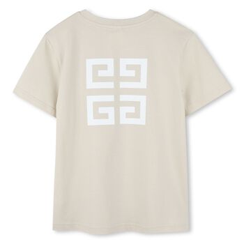 Beige Logo T-Shirt
