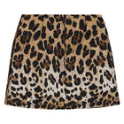 Girls Leopard Mini Me Skirt, 1, hi-res