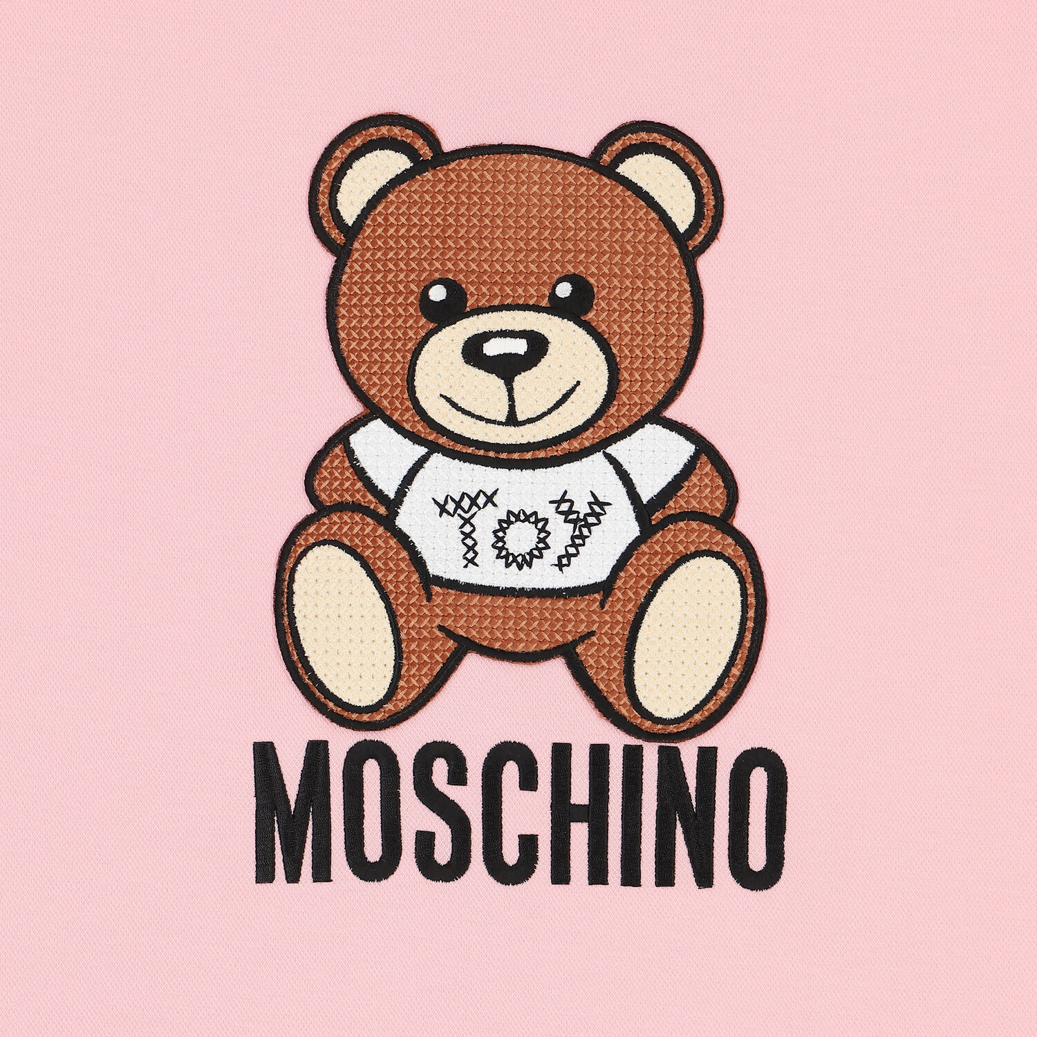 Pink Teddy Logo Blanket, 4, hi-res