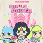 Girls Ivory Logo Long Sleeve Top, 1, hi-res