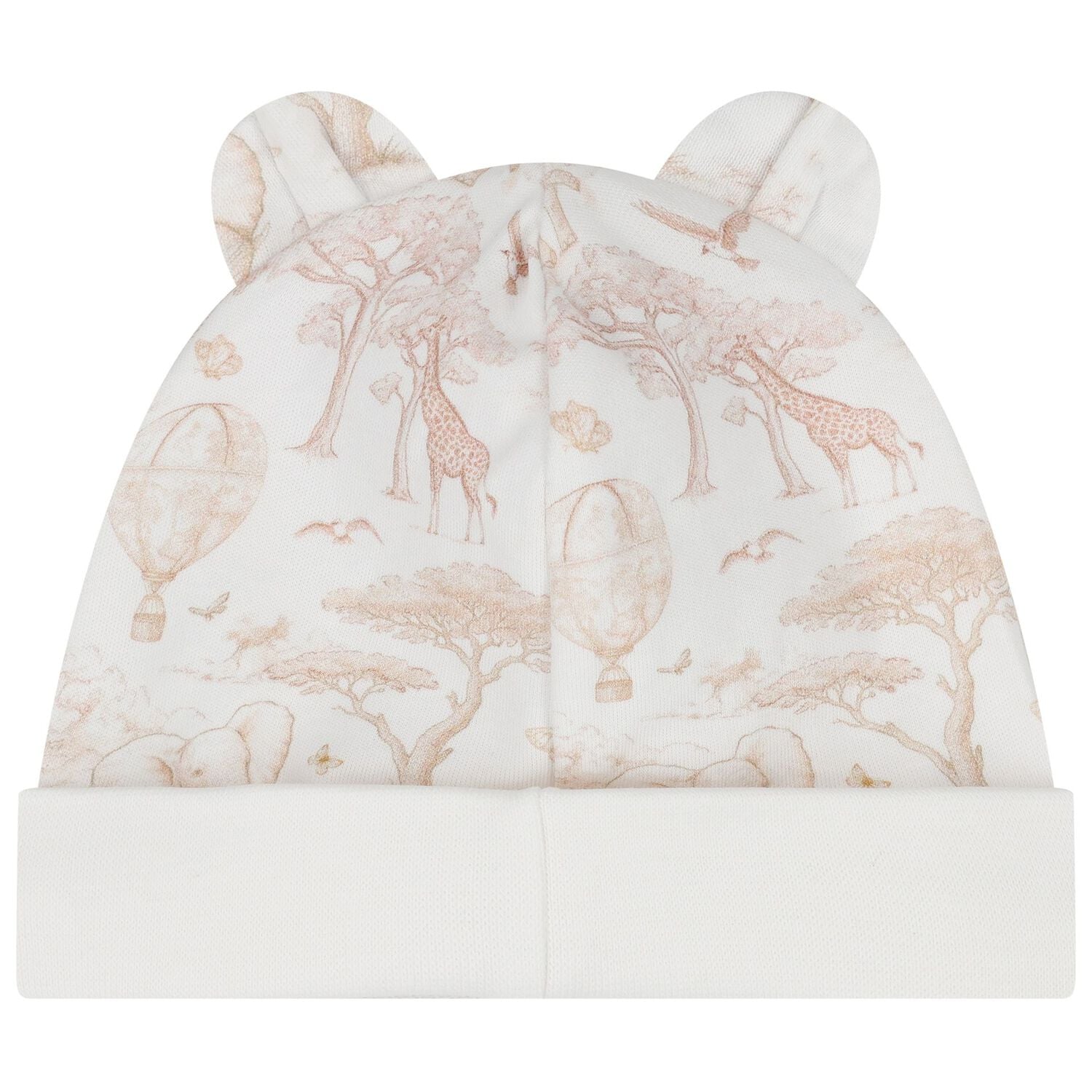 White & Beige Africa Babygrow Gift Set, 1, hi-res
