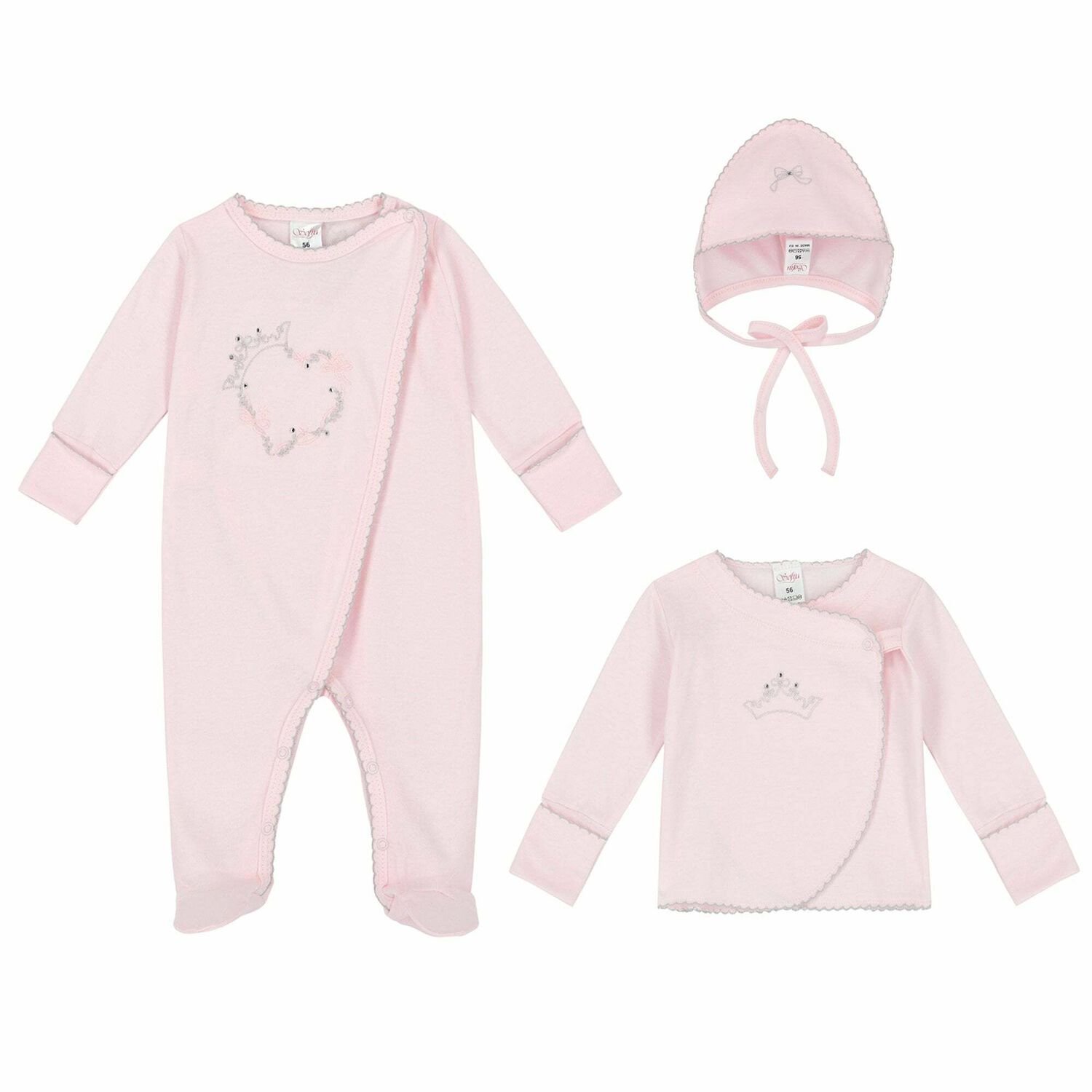 Baby Girls Pink Gift Set, 1, hi-res