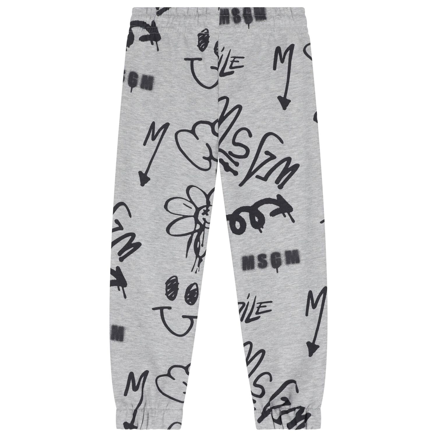 Boys Grey Logo Joggers, 1, hi-res image number null
