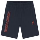 مجموعة شورت بشعار ديزني باللون الأزرق الداكن, 1, hi-res