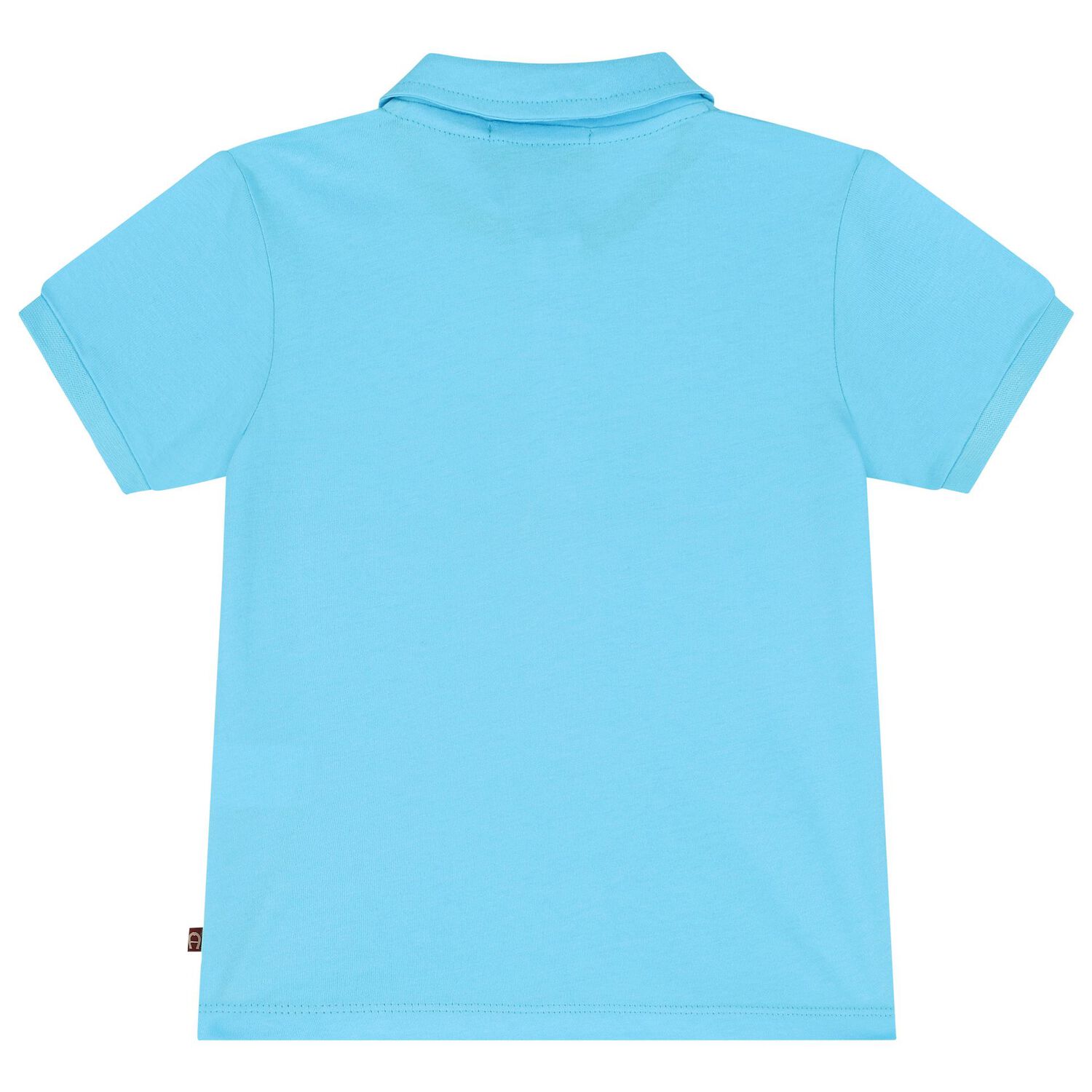 تيشيرت بولو أولاد بالشعار باللون الأزرق والكحلى, 2, hi-res