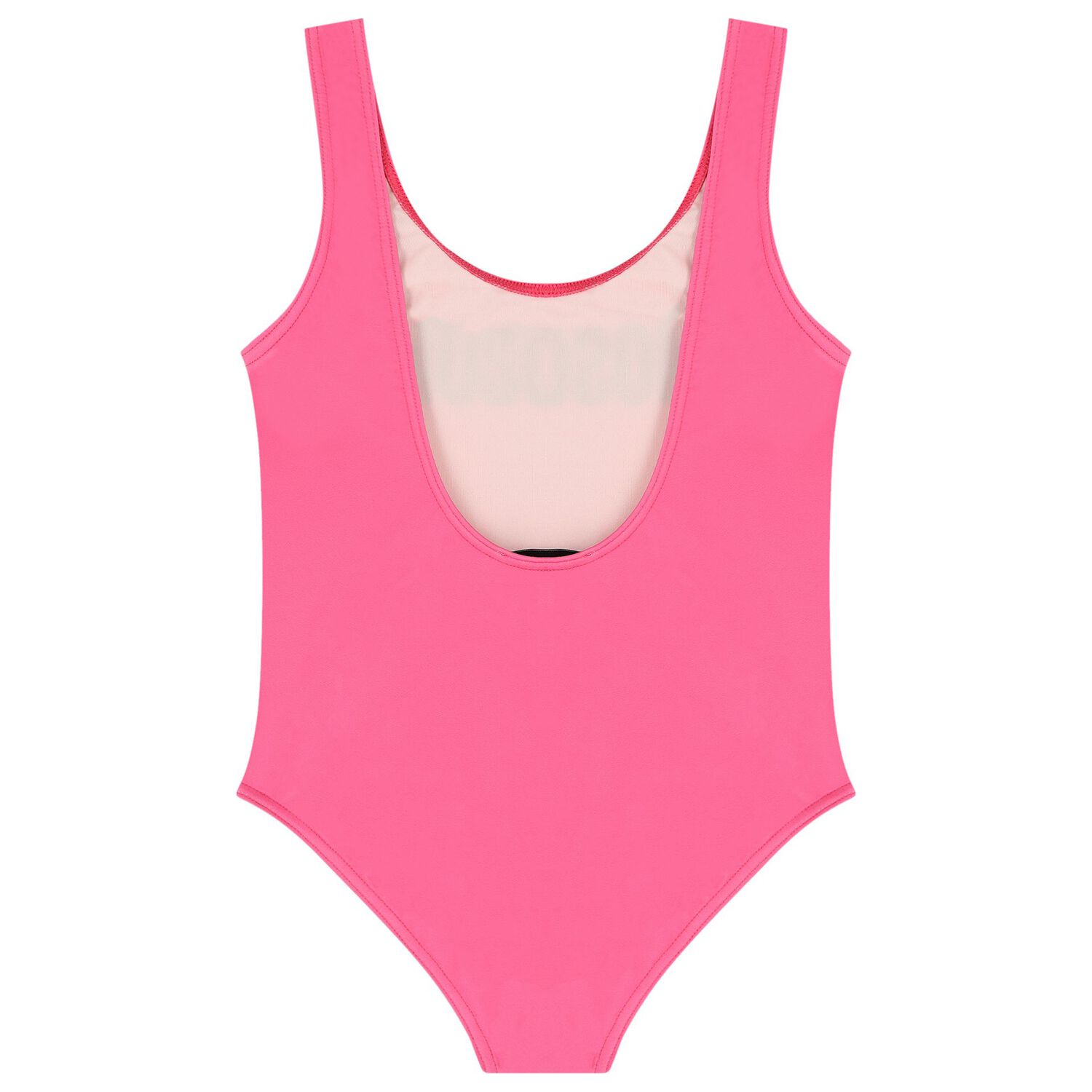 Girls Pink Logo Swimsuit, 1, hi-res